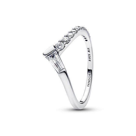 Anello Pandora Donna in Argento Cubic Zirconia 195085C01-52 - 195085C01-52